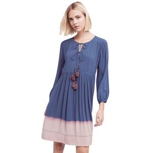 Holding Horses for Anthropologie dip dye dress!